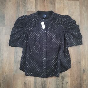 Gap puff sleeve blouse